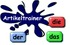 Artikeltrainer, zum Spielen hier klicken